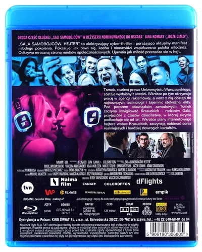 Vista 2 de The Hater Sala samobljclw. Hejter Blu-Ray Region Free (English subtitles)