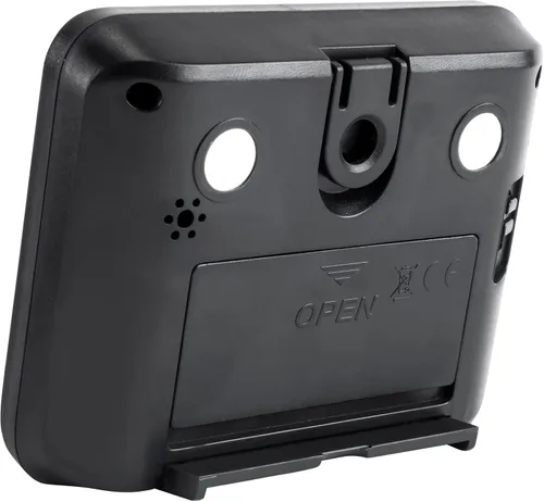 Vista 2 de San Jamar Temporizador digital para cuatro eventos, pantalla LCD, negro