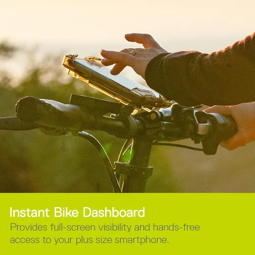 Vista 2 de Delta - Soporte de bicicleta para funda de smartphone, iPhone Android Samsung HTC, impermeable