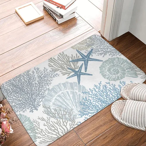 Vista 10 de Alfombras de baño negras y doradas para decoración de baño, alfombra de baño de mármol absorbente, alfombra antideslizante para piso, alfombras