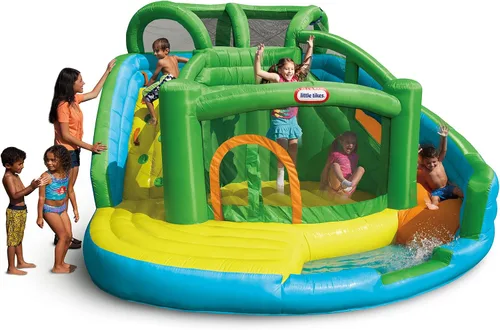 Vista 2 de 2 en 1 Wet'n Dry, Silla mecedora inflable Little Tikes