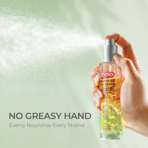 Vista 3 de TYMO Cepillo alisador de cabello Ring + spray de aceite para el cabello TYMO