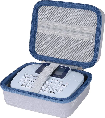 Vista 8 de khanka Reemplazo de estuche de viaje duro para rotuladora Brother P-Touch PTM95, solo funda