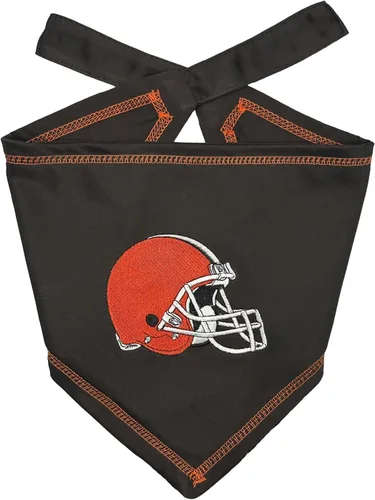 Vista 17 de Pets First NFL Buffalo Bills Banda Anudable para Mascotas, Pequeño/Mediano. Bandana, Bufanda y Babero para Perro y Gato. La Bandana Definitiva
