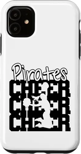 Vista 8 de Pirates Cheer Back to School Cheerleading Spirit Case for iPhone 16