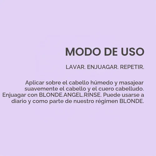 Vista 6 de Shampoo realzador de colores rubios Kevin Murphy Blonde Angel Wash, 8.4 oz.
