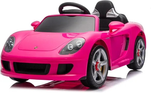Vista 7 de Best Ride On Cars Porsche Carrera GT Kids Coche Eléctrico Verde 12V