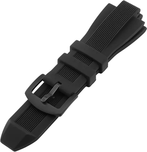 Vista 3 de Correa de reloj compatible con Michael Kors, correa de repuesto de goma de silicona suave para correas de reloj Michael MK8152 MK8356