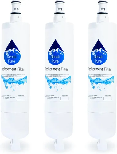 Vista 2 de Paquete de 3 filtros de agua de repuesto para refrigerador Sears/Kenmore 10652282201, compatible con Sears/Kenmore 46-9010, 46-9902, 46-9908