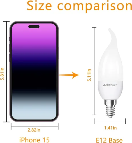 Vista 4 de aobthurn Bombillas de llama, 4 modos de luz LED con efecto de llama, base E26, bombilla parpadeante, bombillas de fuego para fiesta en casa