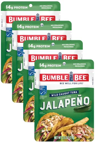 Vista 22 de Bumble Bee - Bolsa de atún sazonado con ajo asado y hierbas, 2.5 onzas