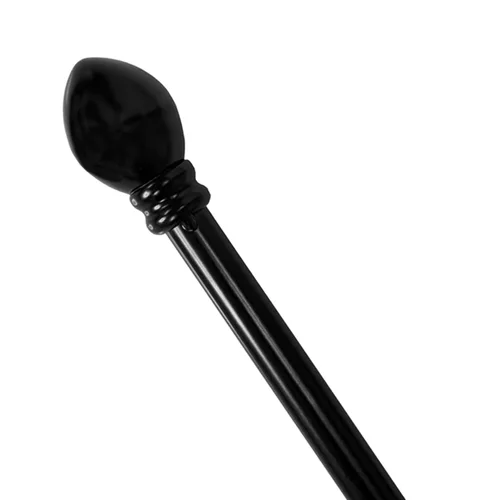 Vista 6 de Compra a granel de 12 postes para valla de jardín Panacea 87102, color negro, 37.5 pulgadas de alto cada uno