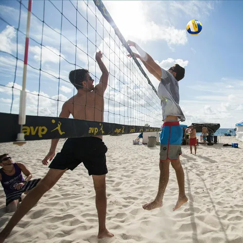 Vista 7 de Balón de voleibol de playa suave, tamaño oficial 5, piel sintética, para interiores y exteriores, para jugar en la playa, juegos, gimnasio