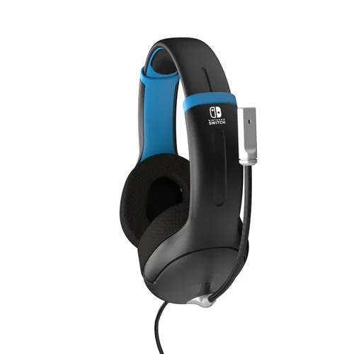 Vista 7 de PDP AIRLITE - Auriculares estéreo para juegos con micrófono para Nintendo Switch/Lite/OLED, micrófono con cancelación de ruido con cable, ligero