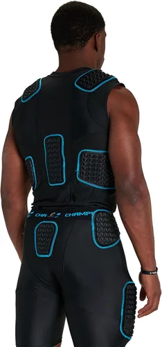 Vista 8 de Champro Camiseta de compresión unisex para adultos Bull Rush