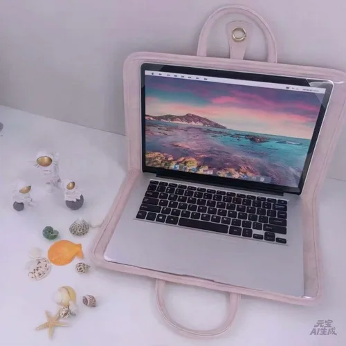 Vista 3 de Funda para computadora portátil MacBook Pro/Air, impermeable a prueba de golpes para computadora portátil