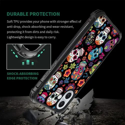 Vista 419 de Funda compatible con iPhone 8, a prueba de golpes, antiarañazos, bandera de ciervos de cola blanca de grano de madera estadounidense