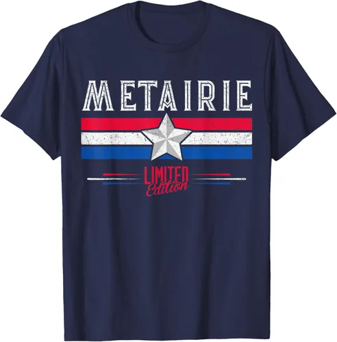 Vista 17 de Metairie - Camiseta retro vintage para mujer y niño