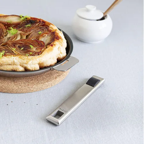 Vista 2 de Cristel Strate Mango Largo, Plata