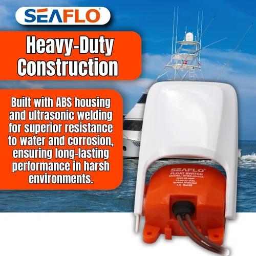 Vista 5 de Seaflo SFBS-30-01 Apagador para bomba de achique de lancha, de 12, 24, y 32 voltios.