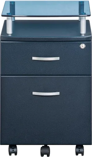 Vista 3 de TECHNI MOBILI Seguro Mobile - Pedestal de archivos con 2 cajones en grafito
