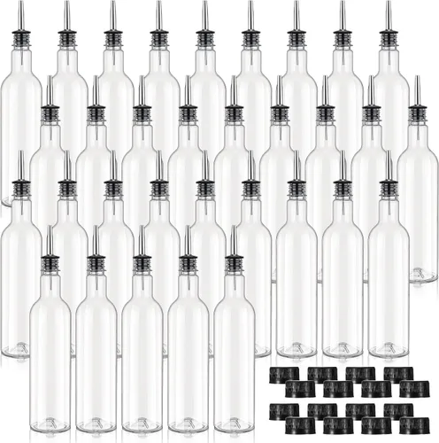 Vista 11 de 2 Pack 25 oz Syrup Bottle with Spout Pourer and Cap