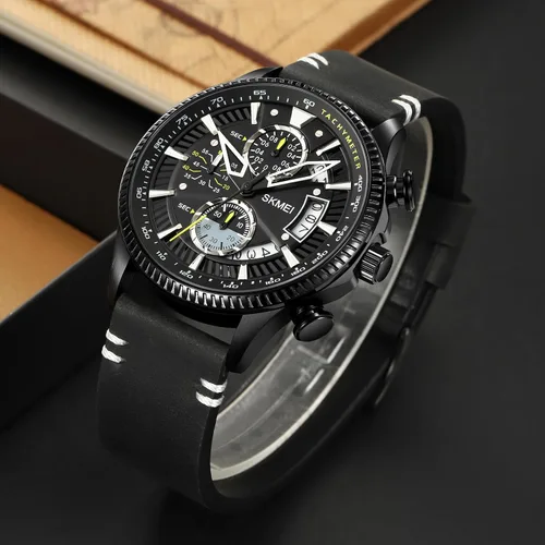 Vista 6 de Watch for Men- Classic Stylish Sports Fashion Casual Wrist Watch, Men Dress Watch Elegant Gift, 30M Waterproof, Auto Date Luminous Watch