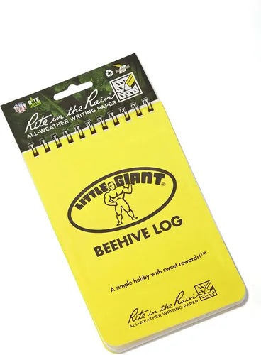 Vista 3 de Little Giant® Registro de colmena Diario de seguimiento de apicultores Suministros de apicultura Regalo para apicultores y apicultores Hive
