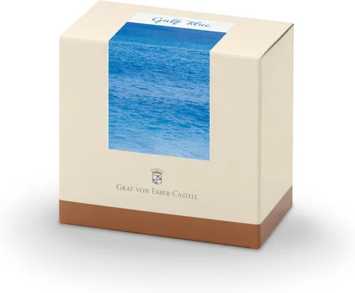 Vista 4 de Graf von Faber-Castell Botella de tinta Gulf Blue 2.5 fl oz, 141018