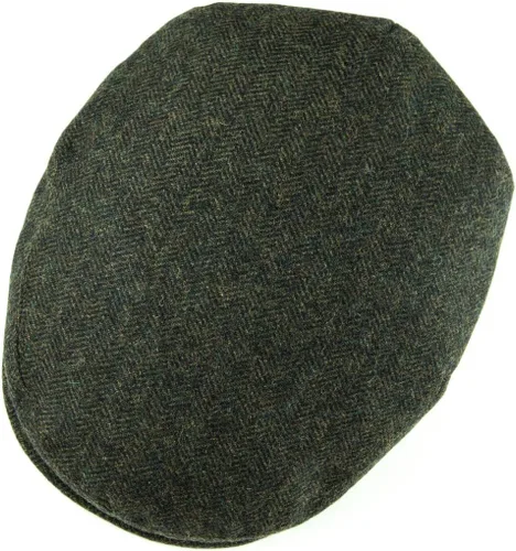 Vista 5 de VOBOOM - Gorra plana en espiga para hombre con mezcla de lana