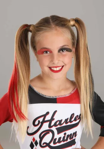 Vista 6 de Disfraz de Escuadrón Harley Quinn para Niña Multicolor