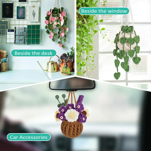 Vista 2 de Crochetta Kit de ganchillo para principiantes con tutoriales en video paso a paso, aprende a tejer para adultos y niños, suministros de manualidades