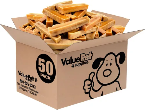 Vista 14 de ValueBull Himalayan Yak Cheese - Masticables para perros, medianos, 50