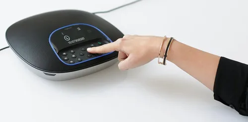 Vista 4 de Logitech micrófonos de expansión de grupo para conferencias de audio y Video (989-000171).