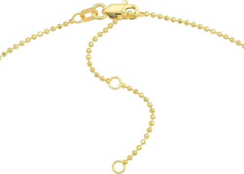 Vista 4 de Dazyle Collar de oro amarillo de 14 quilates con cuello en Y de 18 pulgadas con elemento geométrico de 6 diamantes, collar de lariats de 115 ctw.