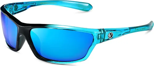 Vista 63 de Nitrogen Gafas de sol deportivas polarizadas envolventes para hombres y mujeres, UV400, para conducir, pescar, correr, gafas de sol