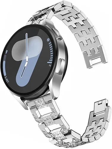 Vista 17 de DEALELE Correas compatibles con Samsung Galaxy Watch 7 / FE / 6/6 Classic / 5/5 Pro / 4/4 Classic / 3 1.614 in / Active 2, correa de repuesto