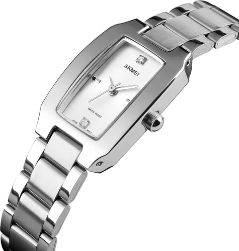 Vista 2 de VIGOROSO Square Watches for Women, Women's Wristwatches, Ladies Waterproof Stainless Steel Analog Small Dainty Gold Watch for Women