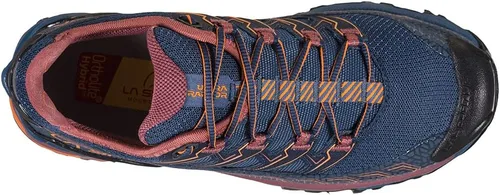 Vista 4 de La Sportiva Zapatillas Ultra Raptor II GTX Trail Running para mujer Denim/Rouge