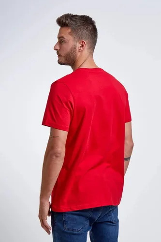 Vista 2 de Tommy Hilfiger Camiseta de cuello redondo con bandera para hombre