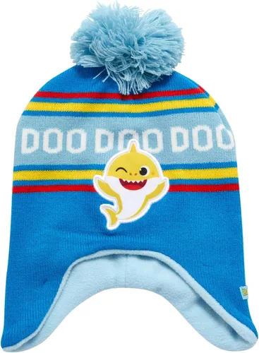 Vista 3 de Nickelodeon Conjunto de 2 pares de guantes de invierno para bebé y tiburón para niños (niño)