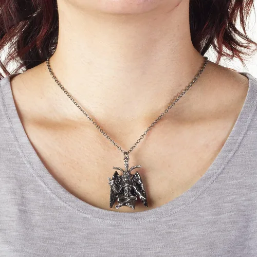Vista 2 de BOTEGA - Figura exclusiva de Baphomet Satánico Pagano Demonio Oculto Cabra de Mendes