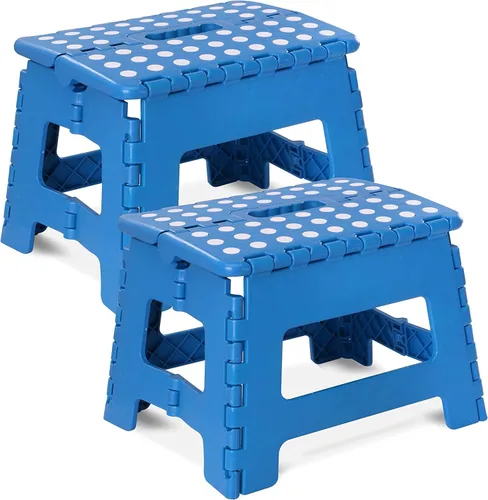 Vista 17 de Utopia Home Taburete plegable de 9 pulgadas, antideslizante, negro