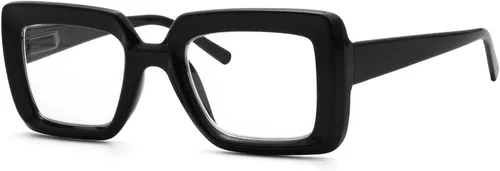 Vista 6 de Eyekepper Gafas de lectura cuadradas para mujer con marco grande