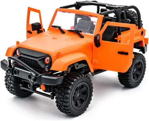 Vista 4 de GoolRC F2 1/14 escala 2.4GHz auto a control remoto, 4WD 18.6mph velocidad alta de carreras, todo terrenos fuera de carretera RC vehículo monstruo
