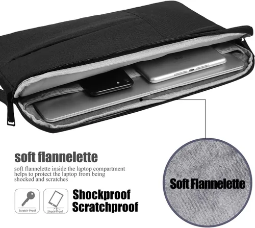 Vista 2 de Funda de transporte para tableta de dibujo gráfico con guante de artista compatible con Wacom Intuos Pro PTH660 Funda mediana Huion H1060P, H950P