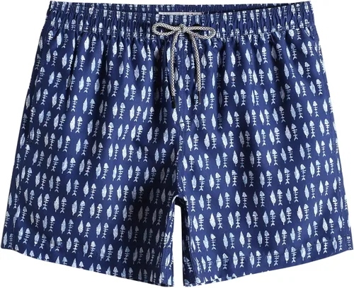 Vista 30 de maamgic Mens Swim Trunks 5" Quick Dry Beach Shorts Bathing Suits with Mesh Lining Pockets