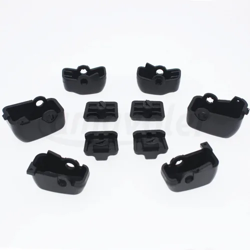 Vista 5 de Juego de 10 tapas de interruptor de control manual compatibles con Harley Davidson Touring Electra Road Glide Road King Tri Glide Ultra FLHTCU FLTR