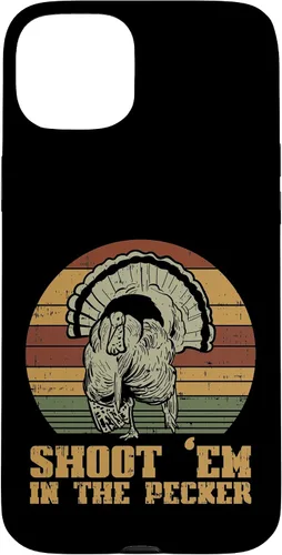 Vista 9 de Shoot Em in The Pecker Turkey Vintage Hunting Hunter Gift Case for iPhone 17