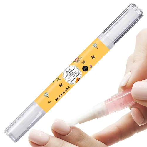 Vista 11 de Bolígrafo de aceite puro para cutículas y uñas, 0.1 fl oz, cura las cutículas secas y agrietadas (limón crujiente)